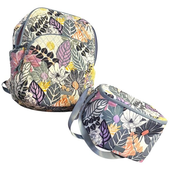 Vera Bradley‎ Backpack & NWT Lunch Bag Set - Picture 1 of 11